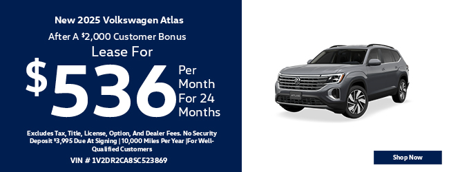 2025 Volkswagen Atlas