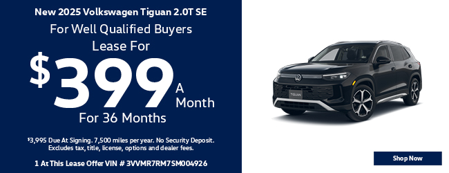 New 2025 Volkswagen Tiguan
