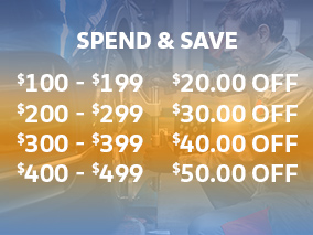 spend more and save more