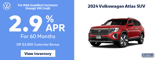 New 2024 Volkswagen Atlas models