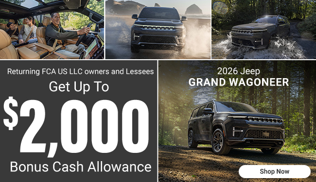 2026 Jeep Grand Wagoneer offer