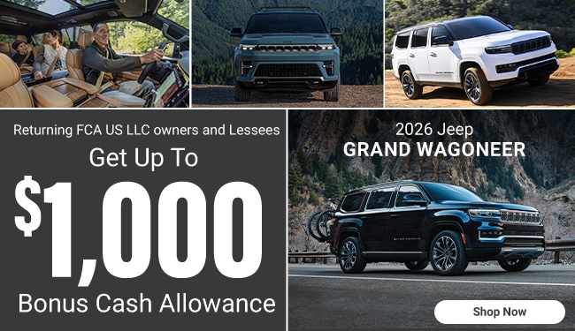 2026 Jeep Grand Wagoneer offer