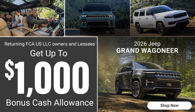 2026 Jeep Grand Wagoneer offer