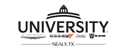 University Chrysler Dodge Jeep Ram logo