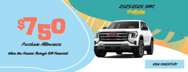 2025-2026 GMC Terrain offer