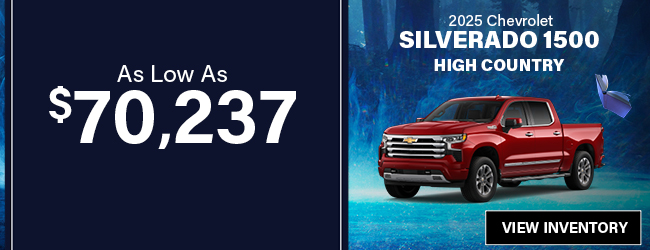 2025 Chevrolet Silverado 1500 offer