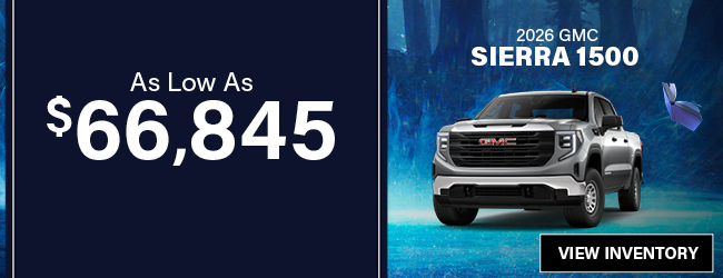 GMC Sierra offer