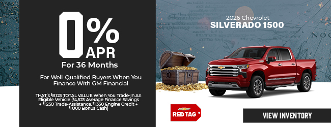 2026 Chevrolet Silverado 1500 offer