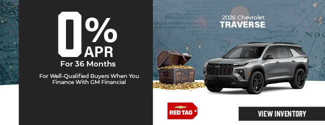 2026 Chevrolet Traverse offer