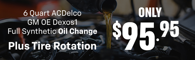 oil change and tire rotation special