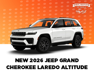 2026 Jeep Grand Cherokee offer