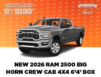 2026 RAM 2500
