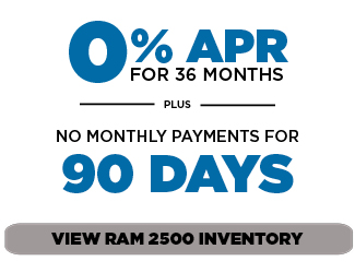2026 RAM 2500 offer