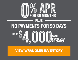 2026 Jeep Wrangler offer