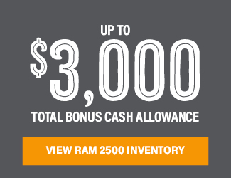 2026 RAM 2500 offer