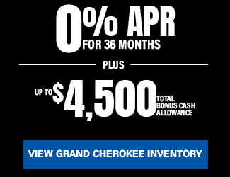 2026 Jeep Grand Cherokee offer