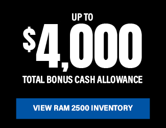 2026 RAM 2500 offer