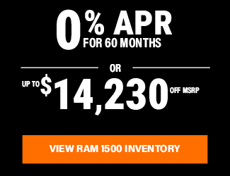 2026 RAM 1500 offer