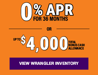 2026 Jeep Wrangler offer
