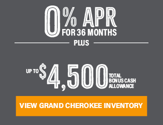 2026 Jeep Grand Cherokee offer