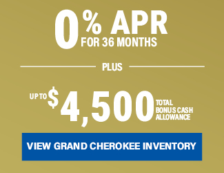 2026 Jeep Grand Cherokee offer