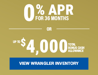2026 Jeep Wrangler offer