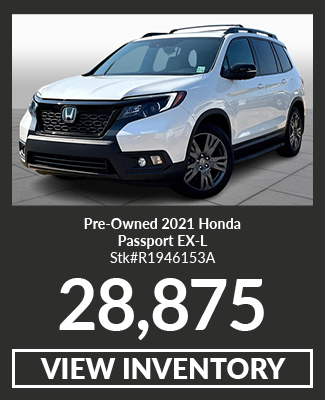 Pre-Owned 2021 Honda Passport EX-L