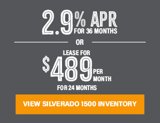 2026 Chevy Silverado offer