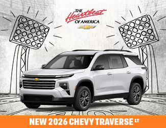 2026	Chevy Traverse LT
