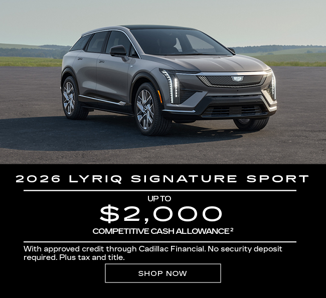 2026 Cadillac LYRIQ model