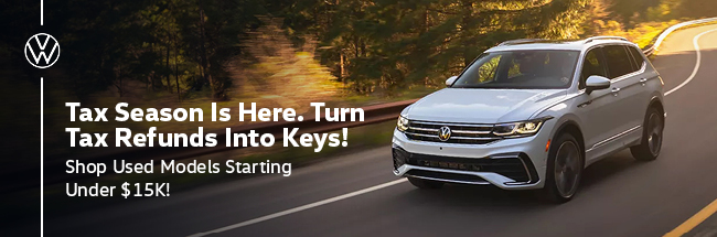 Tax season is here - turn Tax Refunds into keys - Shop used models starting aunder 15k