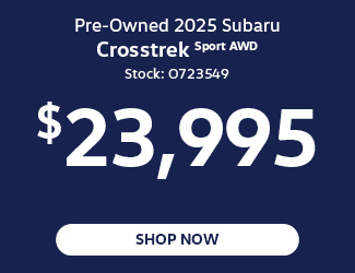 Pre-Owned 2025 Subaru Crosstrek Sport AWD
