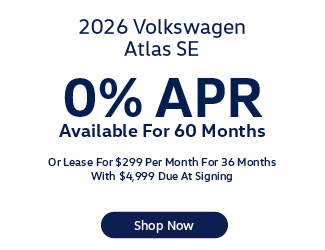 2025 Volkswagen atlas offer