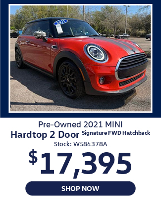 Pre-Owned 2021 MINI Hardtop 2 Door Signature FWD Hatchback offer