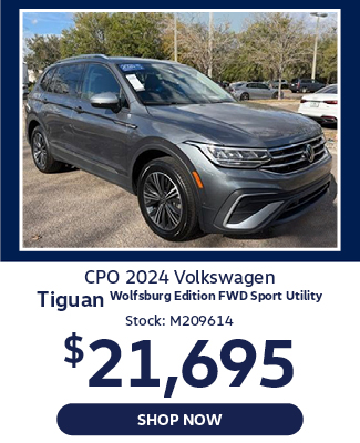 Certified Pre-Owned 2024 Volkswagen Tiguan Wolfsburg Edition FWD Sport Utility offer