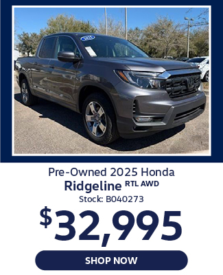 Pre-Owned 2025 Honda Ridgeline RTL AWD offer