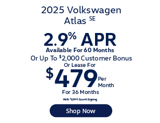2025 Volkswagen Atlas SE Offer
