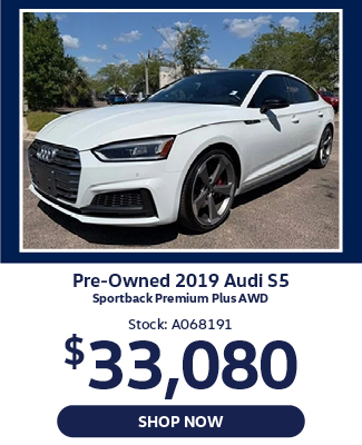Pre-Owned 2019 Audi S5 offer