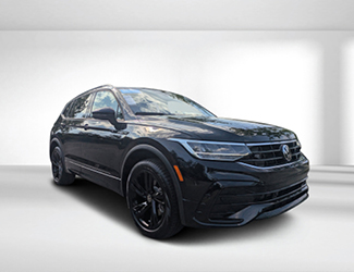 Certified Pre-Owned 2024 Volkswagen Tiguan SE R-Line Black AWD