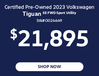 Certified Pre-Owned 2023 Volkswagen Tiguan SE FWD Sport Utility
