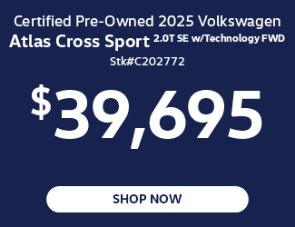Certified Pre-Owned 2025 Volkswagen Atlas Cross Sport
