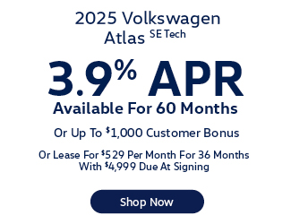 2025 Volkswagen Atlas SE Offer