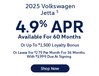 2025 Volkswagen Jetta S Offer