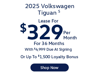 2024 Volkswagen Tiguan offer