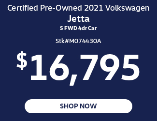 Certified Pre-Owned 2021 Volkswagen Jetta S FWD 4dr Car
