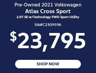 Pre-Owned 2021 Volkswagen Atlas Cross Sport 2.0T SE w/Technology FWD Sport Utility