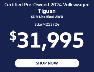 Certified Pre-Owned 2024 Volkswagen Tiguan SE R-Line Black AWD