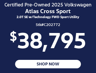 Certified Pre-Owned 2025 Volkswagen Atlas Cross Sport 2.0T SE w/Technology FWD Sport Utility