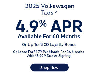 2025 Volkswagen Taos S Offer