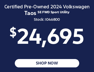 Certified Pre-Owned 2024 Volkswagen Taos offer